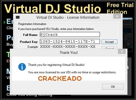 virtual dj le serial number free pdf manual